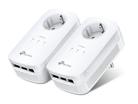 Адаптеры Powerline TP-LINK  TL-PA8030P KIT / 1300Mbps  / 3 Gigabit LAN Port