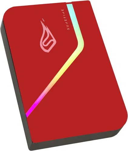 2.5” Внешний игровой SSD Verbatim Surefire PyroDrive / 1TB / USB 3.2 Gen1 / Red — изображение 2