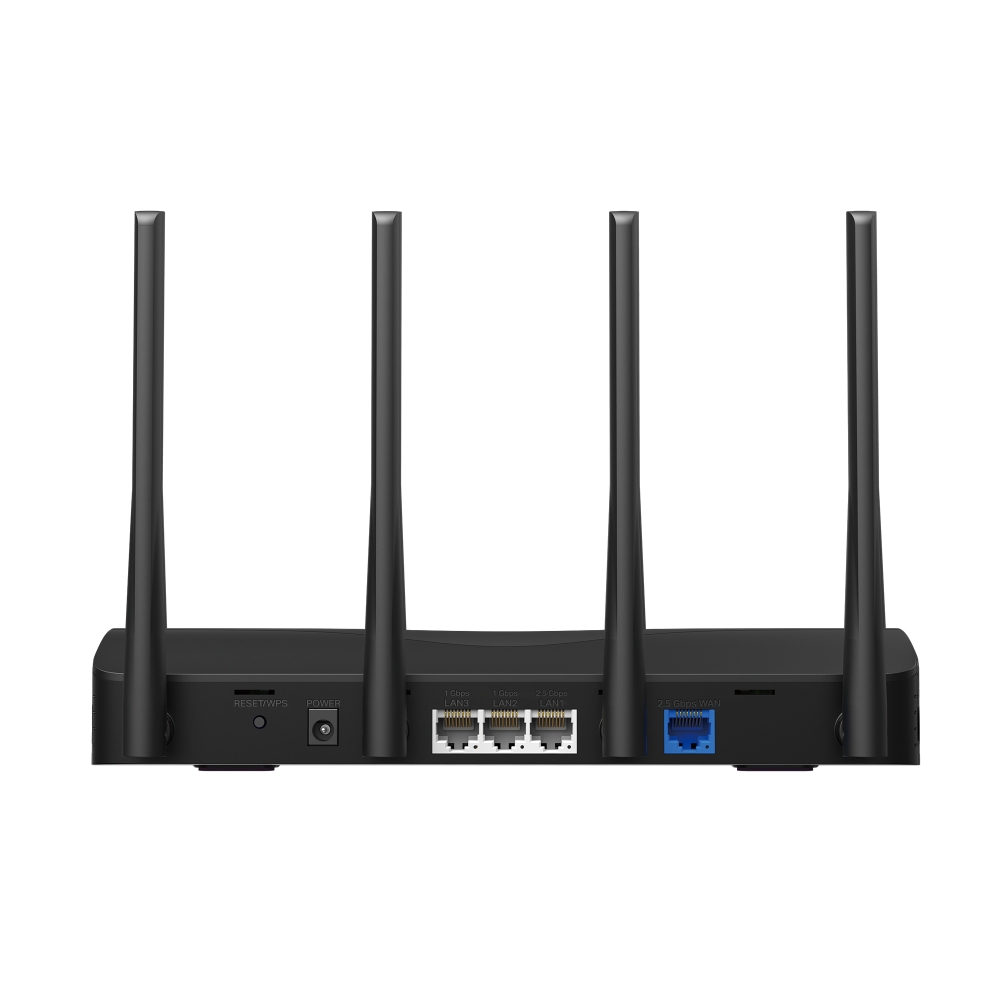 Wi-Fi роутер MERCUSYS MR27BE / BE3600 Dual Band / Wi-Fi7 / 2.5Gigabit / 8 external antennas — изображение 2